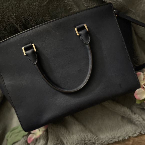 ✨👛MICHEAL KORS SELMA MEDIUM SAFFIANO LEATHER SATCHEL 👛✨ - Picture 11 of 11